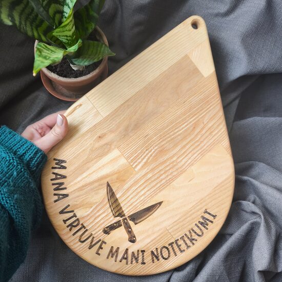 Virtuves dēlis Mana virtuve mani noteikumi  